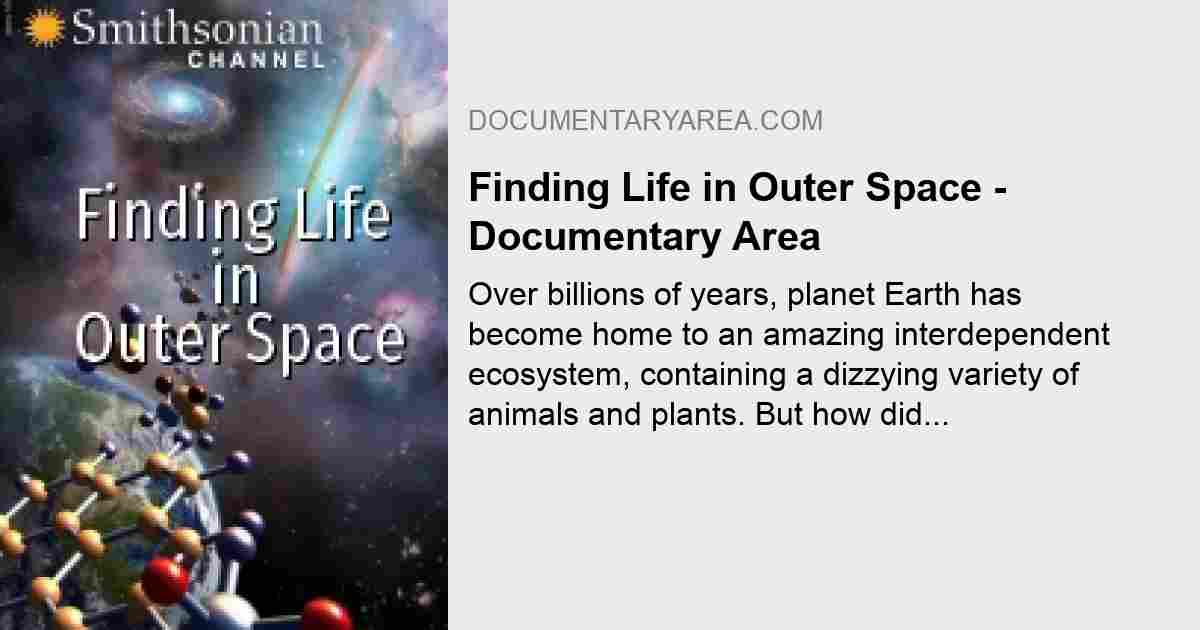 Finding Life in Outer Space Watch Online