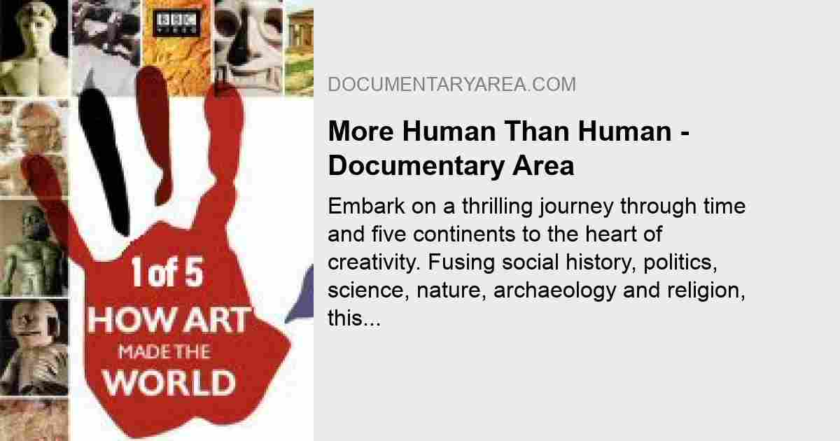 Series How Art Made the World Documentary Area