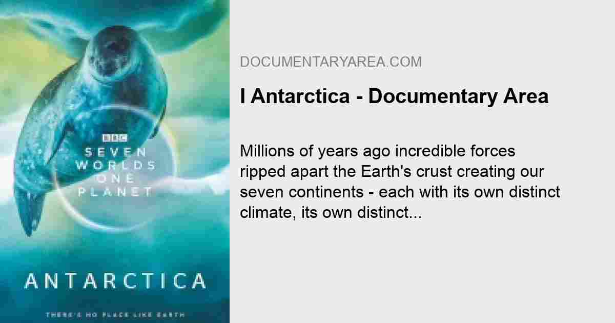 Series Seven Worlds One Documentary Area